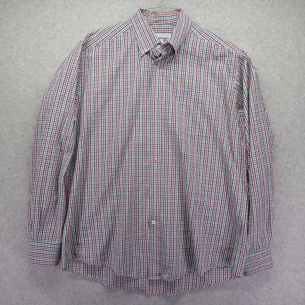 Southern Tide Shirt Mens Large Classic Fit Casual Pocket Button Up‎ Long Sleeve